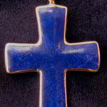 Mokume and Lapis Cross, reverse