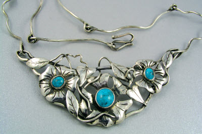 Silver and Turqouise Necklace