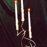 Bronze and Steel Candelabra