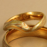 Mobius & Natural Mokume Bands