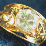 Gold and Diamond Ring