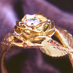 Rose Ring with Diamond