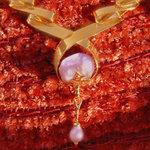 Lake LBJ Pearl Ribbon-Candy Pendant